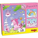 HABA 300299 - Puzzles Einhorn Glitzerglück